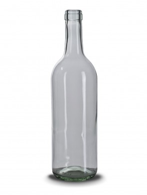 Stiklinis vyno butelis Bordeaux 750 ml