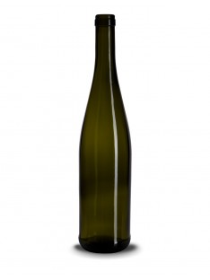 Stiklinis vyno butelis (schlegel) 750 ml, 480g, antikinis žalias 