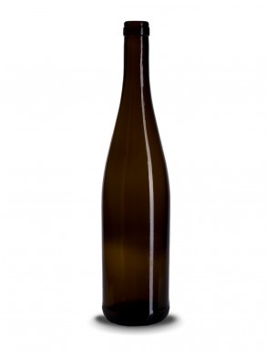 Stiklinis vyno butelis (schlegel) 750ml, 480g, rudas