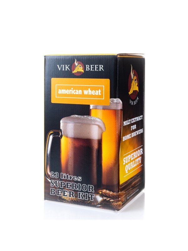 Kvietinio alaus gamybos rinkinys Vik Beer (American wheat) 1,7kg 23ltr.