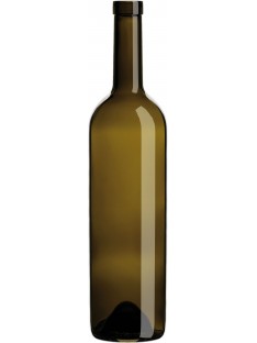 Stiklinis butelis Bordelesa VIP 750ml , rudas, 1350 buteliai