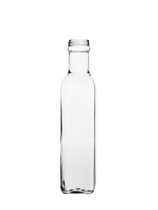 Stiklinis butelis aliejui Marasca, 0,1l, skaidrus, 4836 buteliai