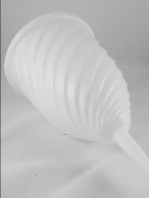 Plastikinis spyruoklinis piltuvėlis 15 cm